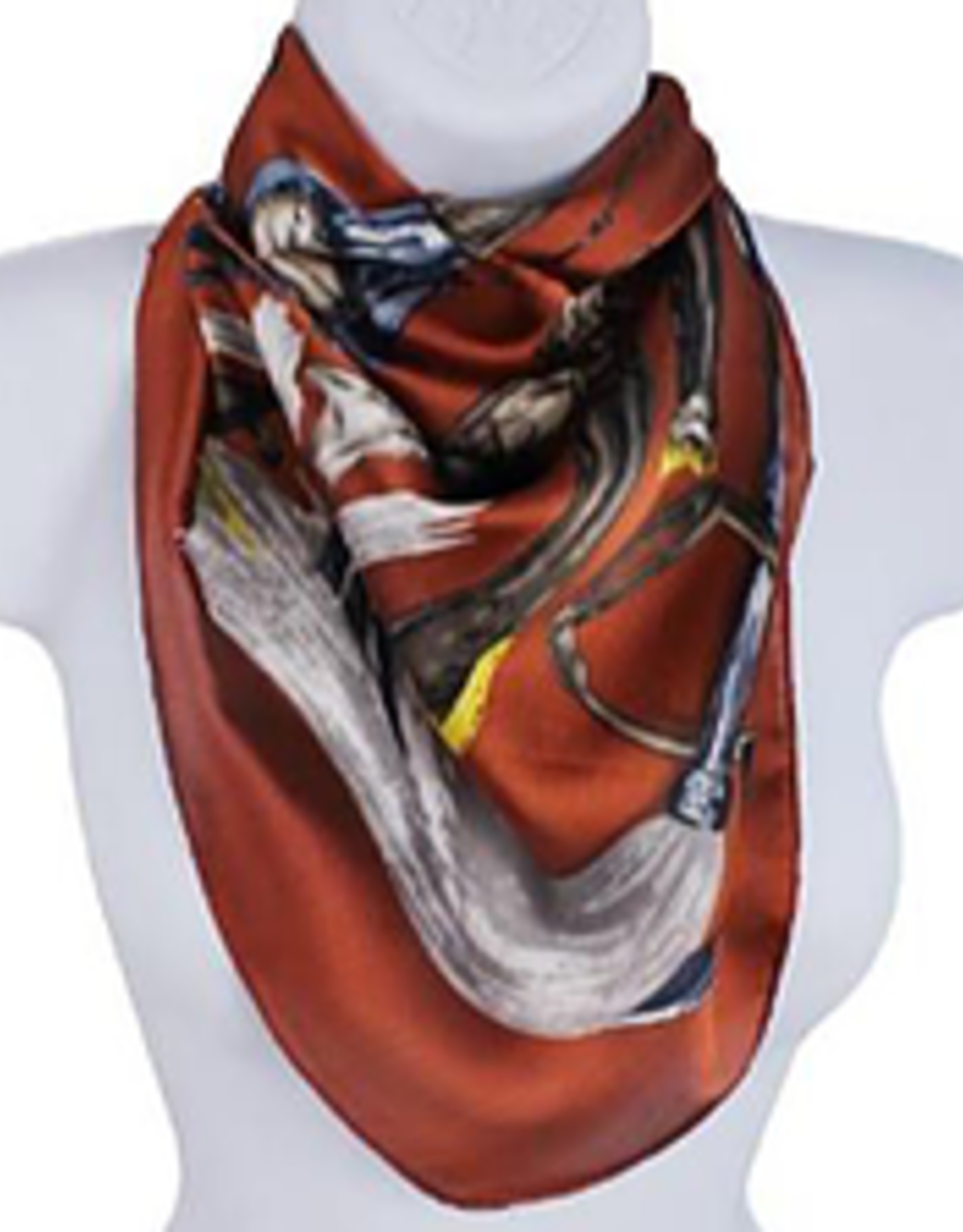 Silky scarf Red - Everything Equine