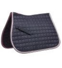 Saxon Saxon coordinate quilted full pad navy/pink