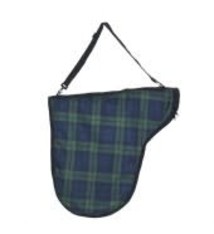 CENTAUR Centaur Classic Plaid/Fashion Saddle Carry Bag Blackwatch Plaid None