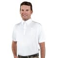 ROMFH MEN Polo SS Show Shirt White/White