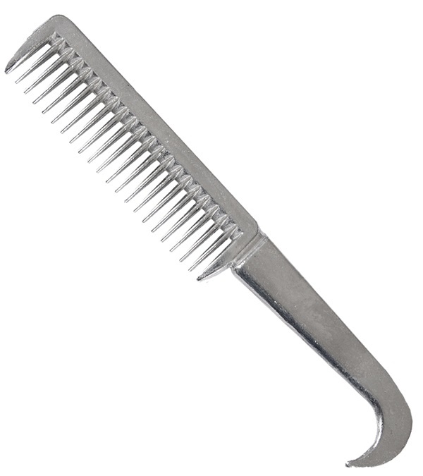 Aluminum pulling comb with pick