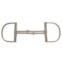 Double Twist Wire D ring 5"