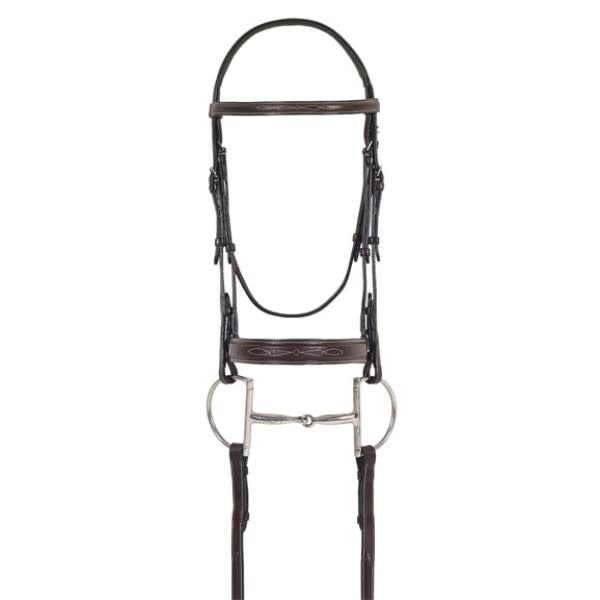 OVATION OV Elite Fancy Stitch Wide Nose Bridle