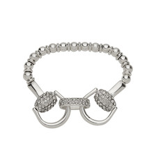 Bracelet, stretch snaffle bit