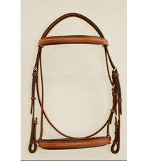 Edgewood Edgewood 3/4" Fancy Raised Padded Bridle Padded Crown
