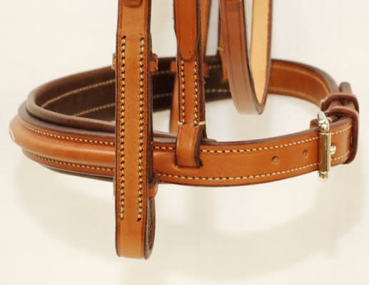 Edgewood Edgewood 3/4" Fancy Raised Padded Bridle Padded Crown