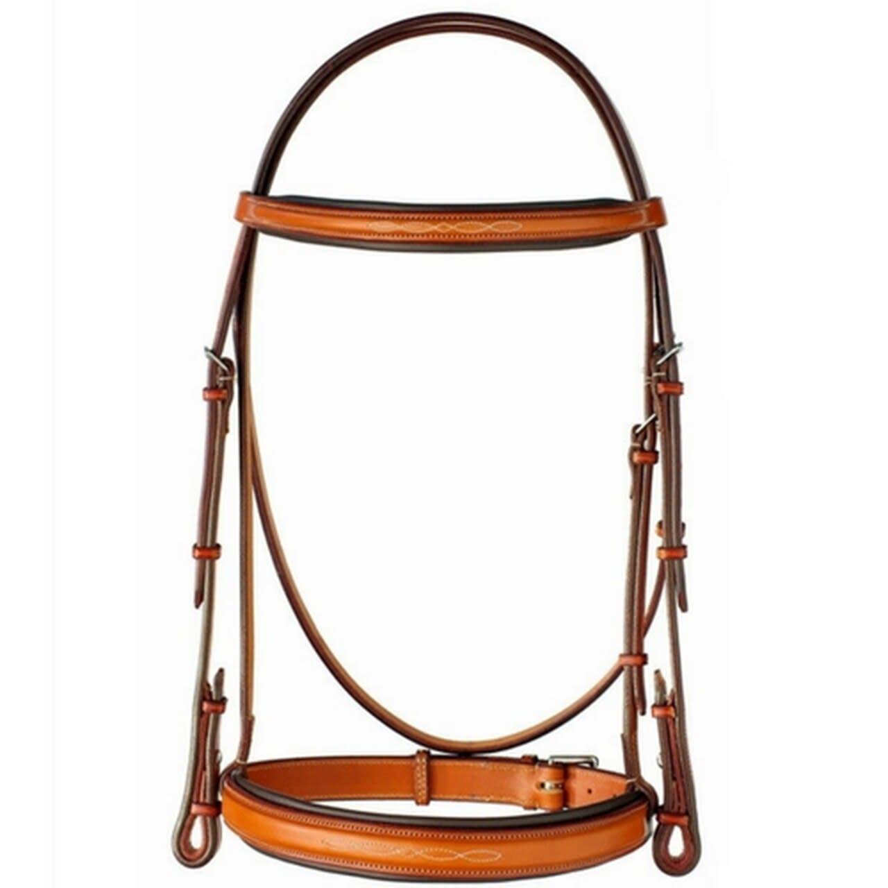 Edgewood Edgewood 1" Fancy Stitch Padded Bridle