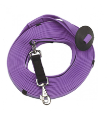 CENTAUR Centaur Cotton Web 35FT Lunge w/Donut, Amethyst