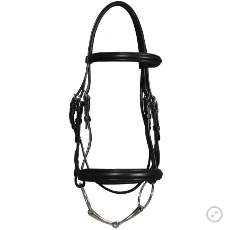 Vespucci Vespucci Classic Dressage Bridle, Horse