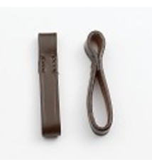 OV Leather Bit Loops Dark Brown