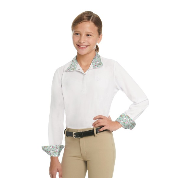 OVATION Ovation Child Ellie Qtr. snap show shirt Long Sleeve