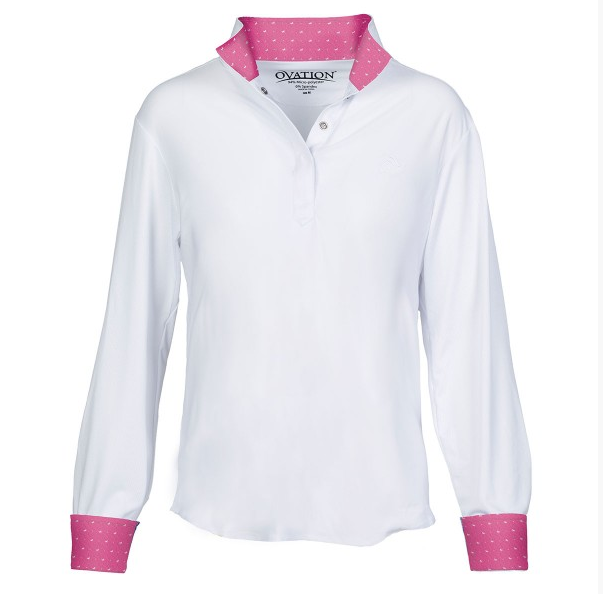 OVATION Ovation Child Ellie Qtr. snap show shirt Long Sleeve