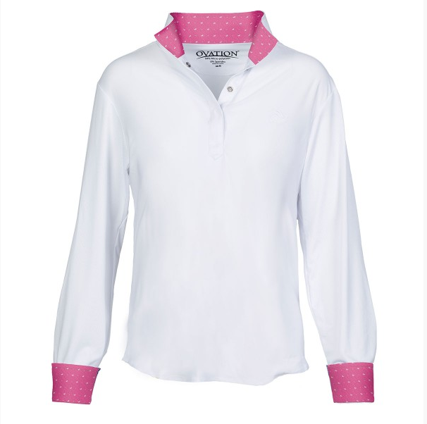 OVATION Ovation Child Ellie Qtr. snap show shirt Long Sleeve