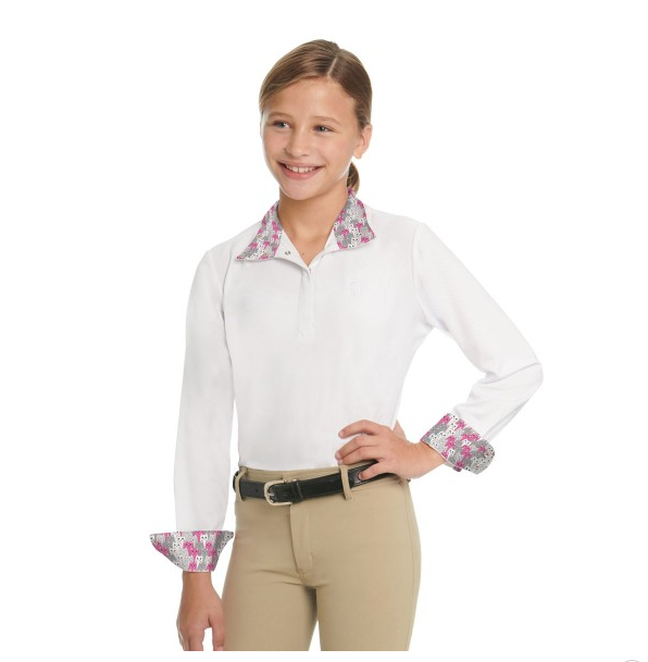 OVATION Ovation Child Ellie Qtr. snap show shirt Long Sleeve