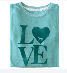 Stirrrups Clothing Company Stirrrups Love Long Sleeve Ladies Melange