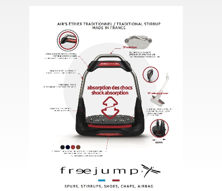 Free Jump Free Jump Air's Stirrups Black/Black