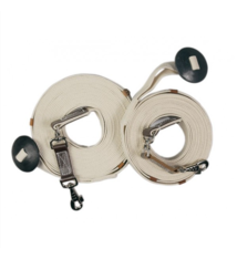 CENTAUR Cotton Web 35ft Lunge w/Donut Natural 1inX35FT