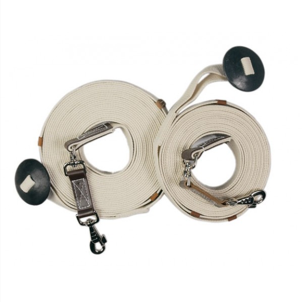 CENTAUR Cotton Web 35ft Lunge w/Donut Natural 1inX35FT