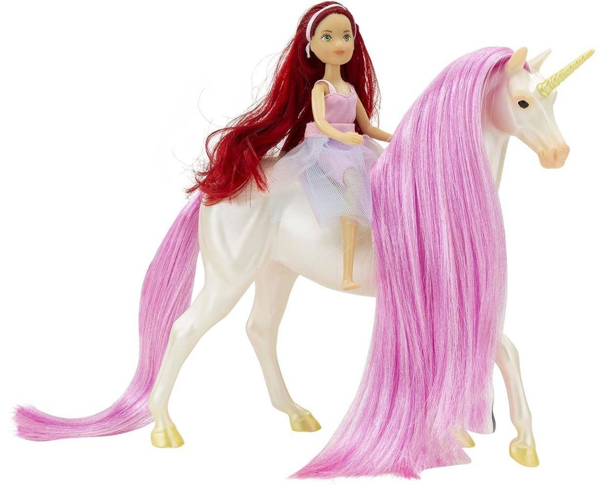 Breyer Breyer Magical Unicorn and Fantasy Rider 61147