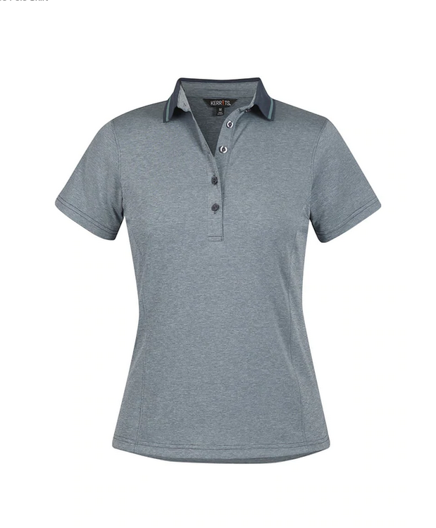 Kerrits Kerrits Cool Tempo Polo Shirt, Seaglass / Admiral