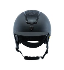 Tipperary Tipperary Devon with MIPS® Helmet - Matte Black Shell, Sparkle Top, Matte Black Trim