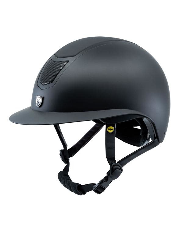 Tipperary Tipperary Devon with MIPS® Wide Brim Helmet - Matte Black Shell, UltraMatte Top, Matte Black Trim