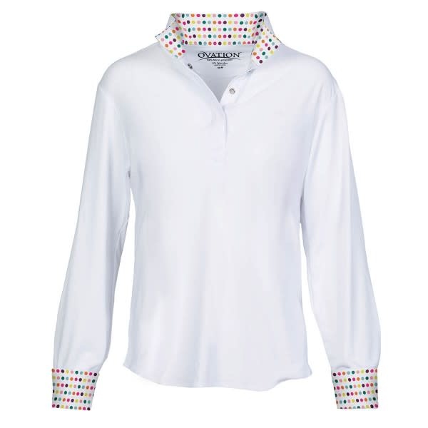 OVATION Ovation Childs Ellie Qtr Snap Long Sleeve Show Shirt