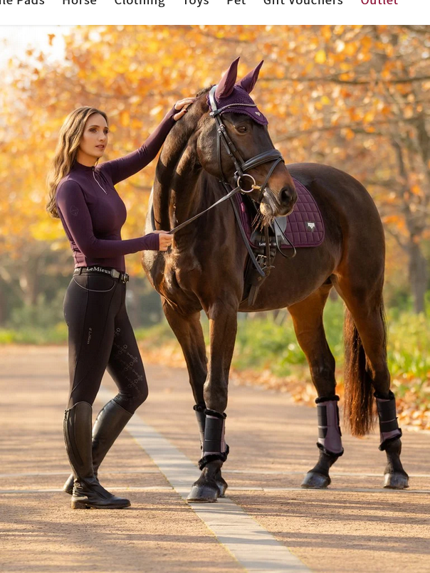 LeMieux Loire Memory Dressage Square Saddle Pad, Large