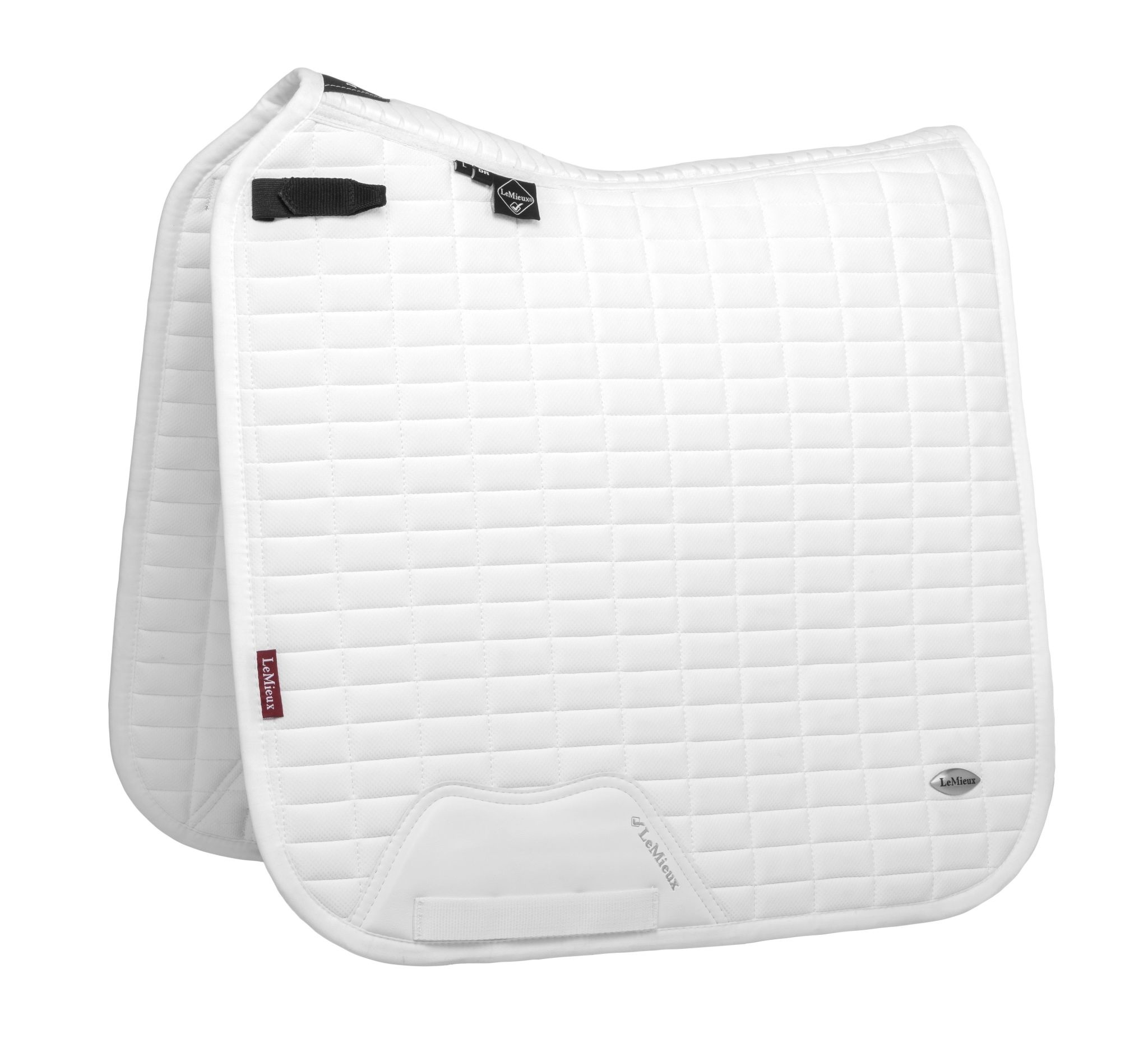 LeMieux LeMieux Self-Cool Grip Dressage Pad White