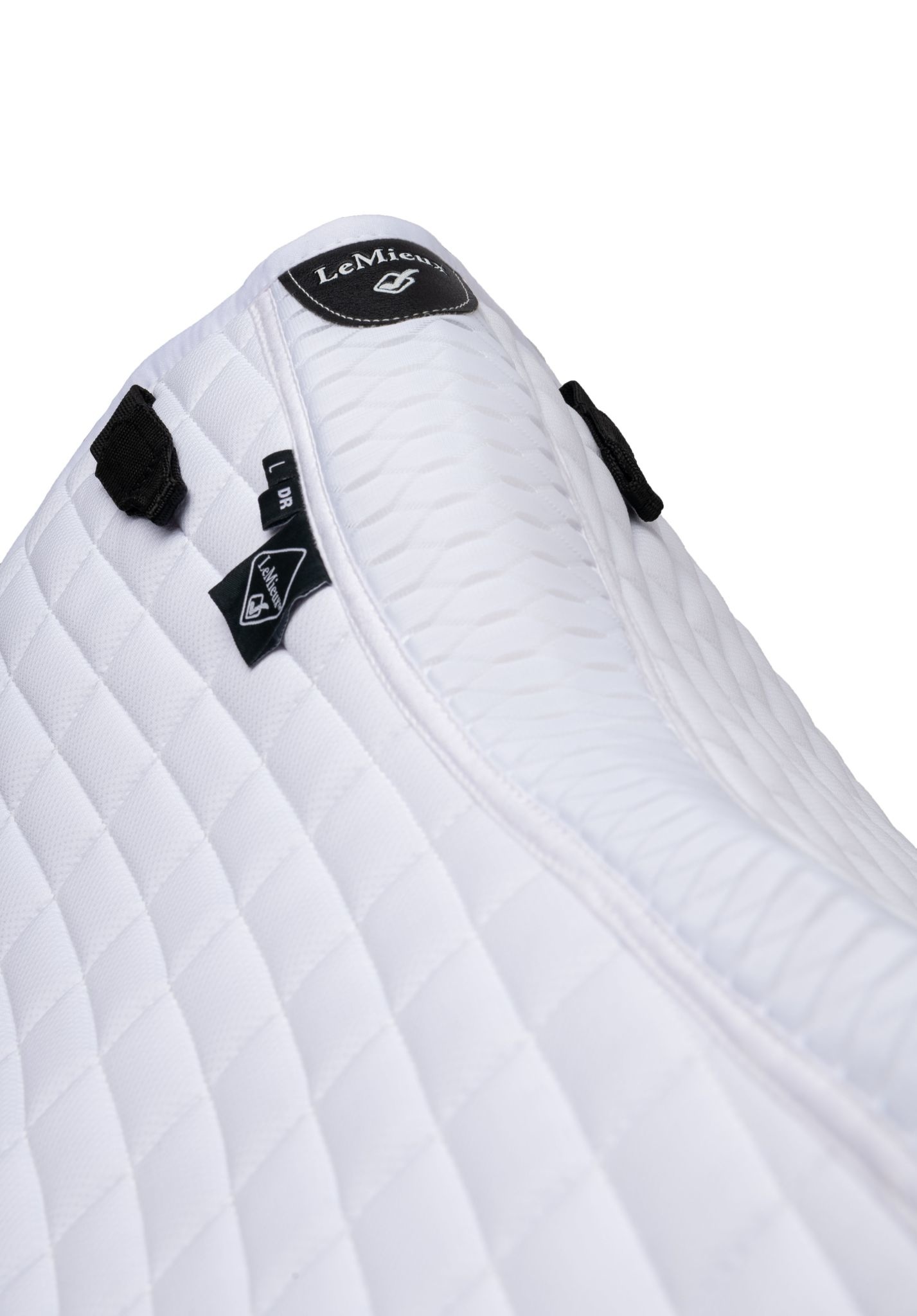 LeMieux LeMieux Self-Cool Grip Dressage Pad White