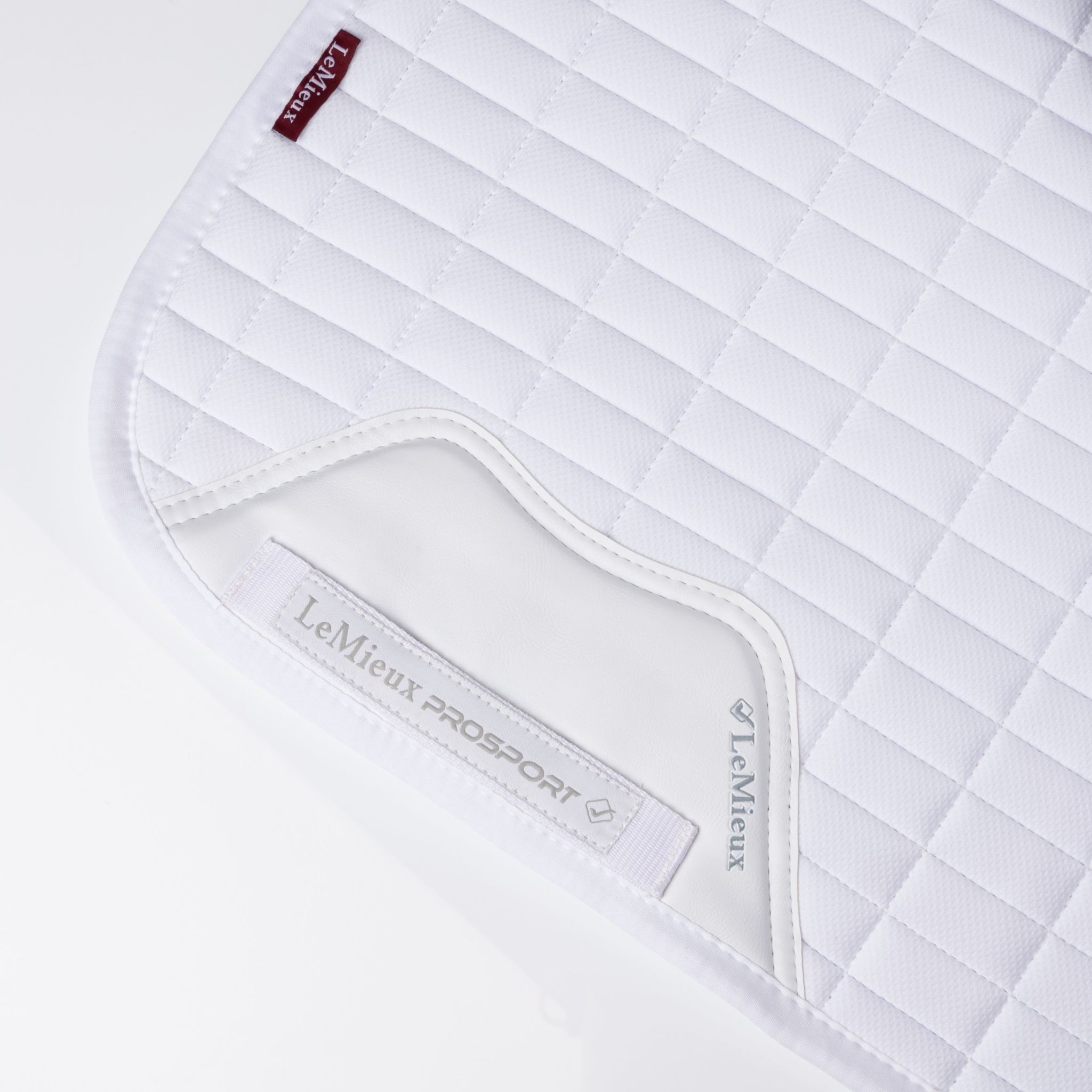 LeMieux LeMieux Self-Cool Grip Dressage Pad White