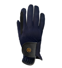 kunkle Kunkle Mesh Equestrian Glove - Navy Blue Ash