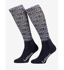 LeMieux LeMieux Footsie Socks, Florence Navy, Youth