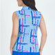 Ibkul IBKUL Nancy Print Sleeveless Polo