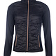 HKM HKM Jersey Nylon Jacket, Prag - Black/Rose Gold
