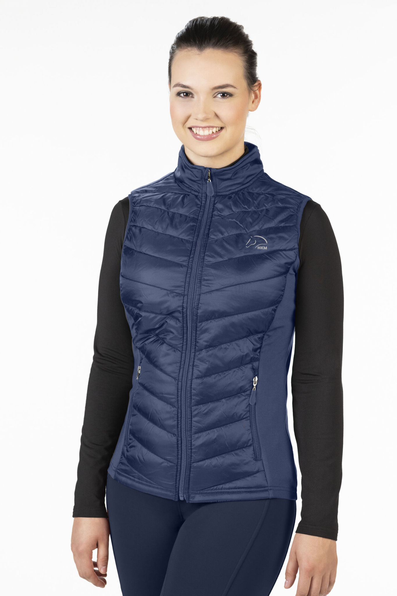 HKM Women's Woven Vest