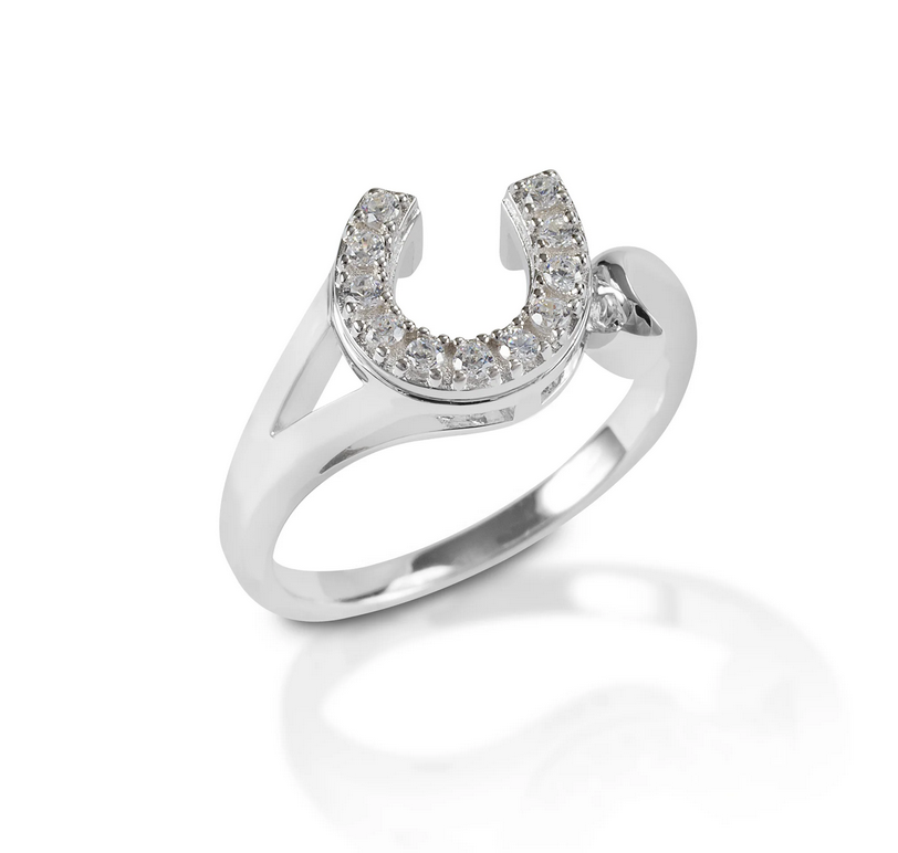 Kelly Herd Kelly Herd Offset Horseshoe Ring - Sterling Silver