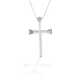 Kelly Herd Kelly Herd Horseshoe Nail Cross Necklace - Sterling Silver