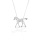 Kelly Herd Kelly Herd Trotting Colt Necklace - Sterling Silver