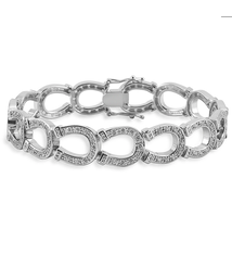 Kelly Herd Kelly Herd Horseshoe Bracelet - Sterling Silver