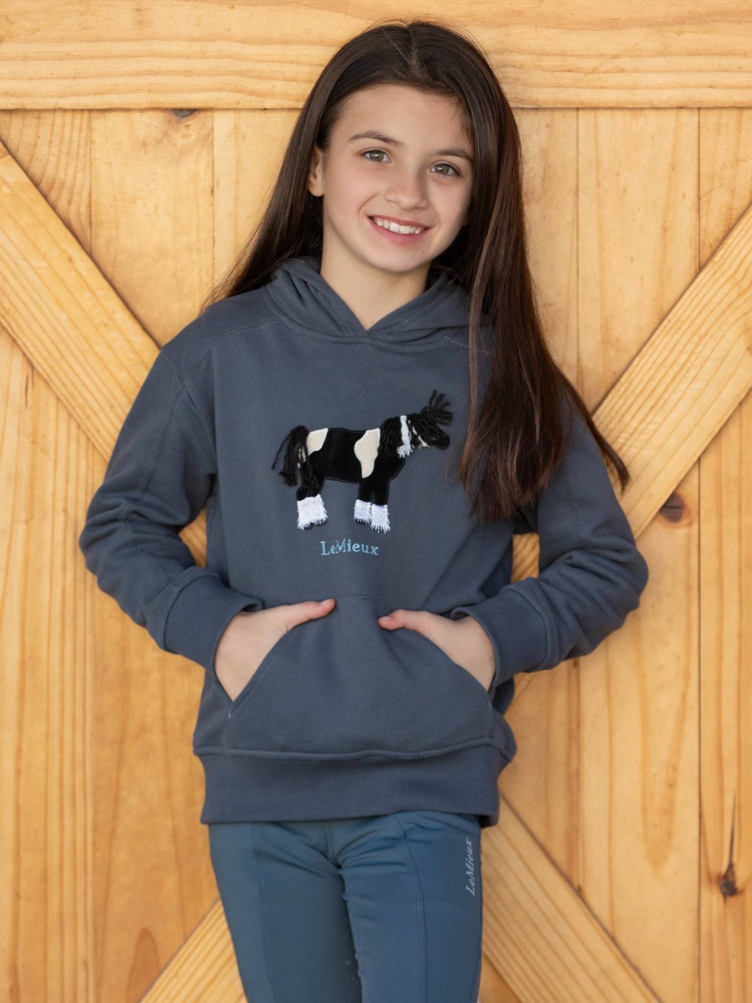 LeMieux LeMieux Mini Romi Hoodie, Petrol