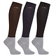 Schockemohle Schockemohle Show Socks, Brown / Navy / Black