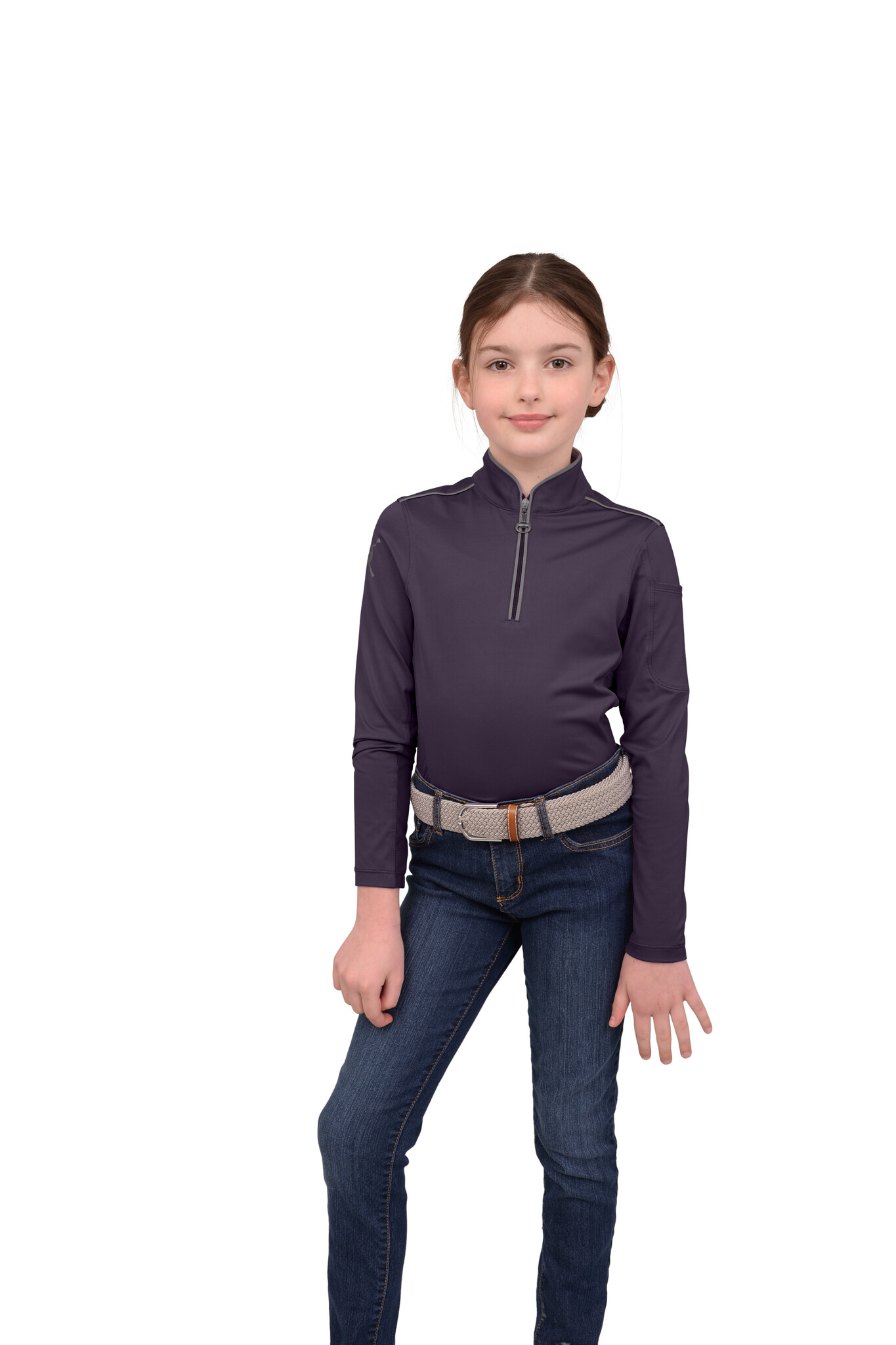 Chestnut Bay Chestnut Perfromance Rider SkyCool Youth Shirt