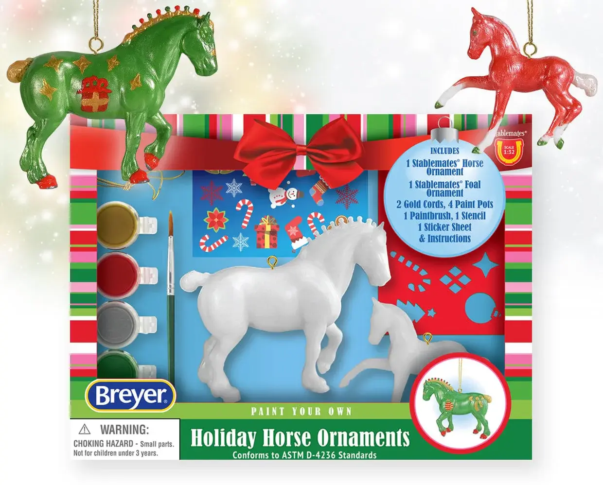 Breyer Breyer Paint your own Holiday Horse Ornament