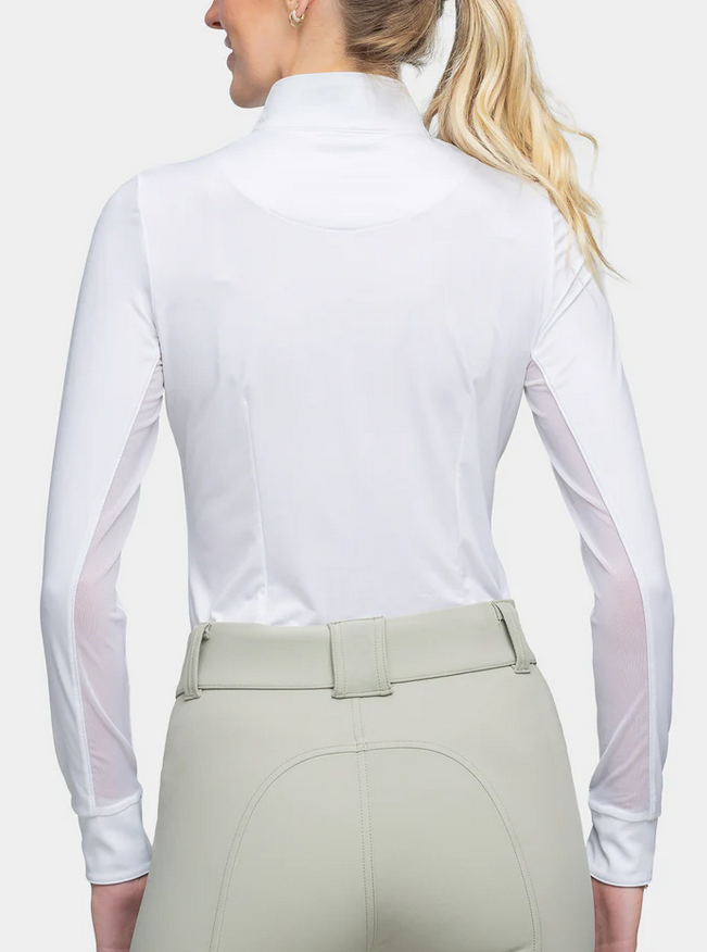 Kastel Kastel Long Sleeve White Show Shirt