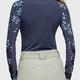 Kastel Long sleeve Rosebud Raglan 1/4 zip