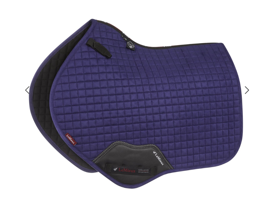 LeMieux LeMieux Close Contact Suede Square Saddle Pad