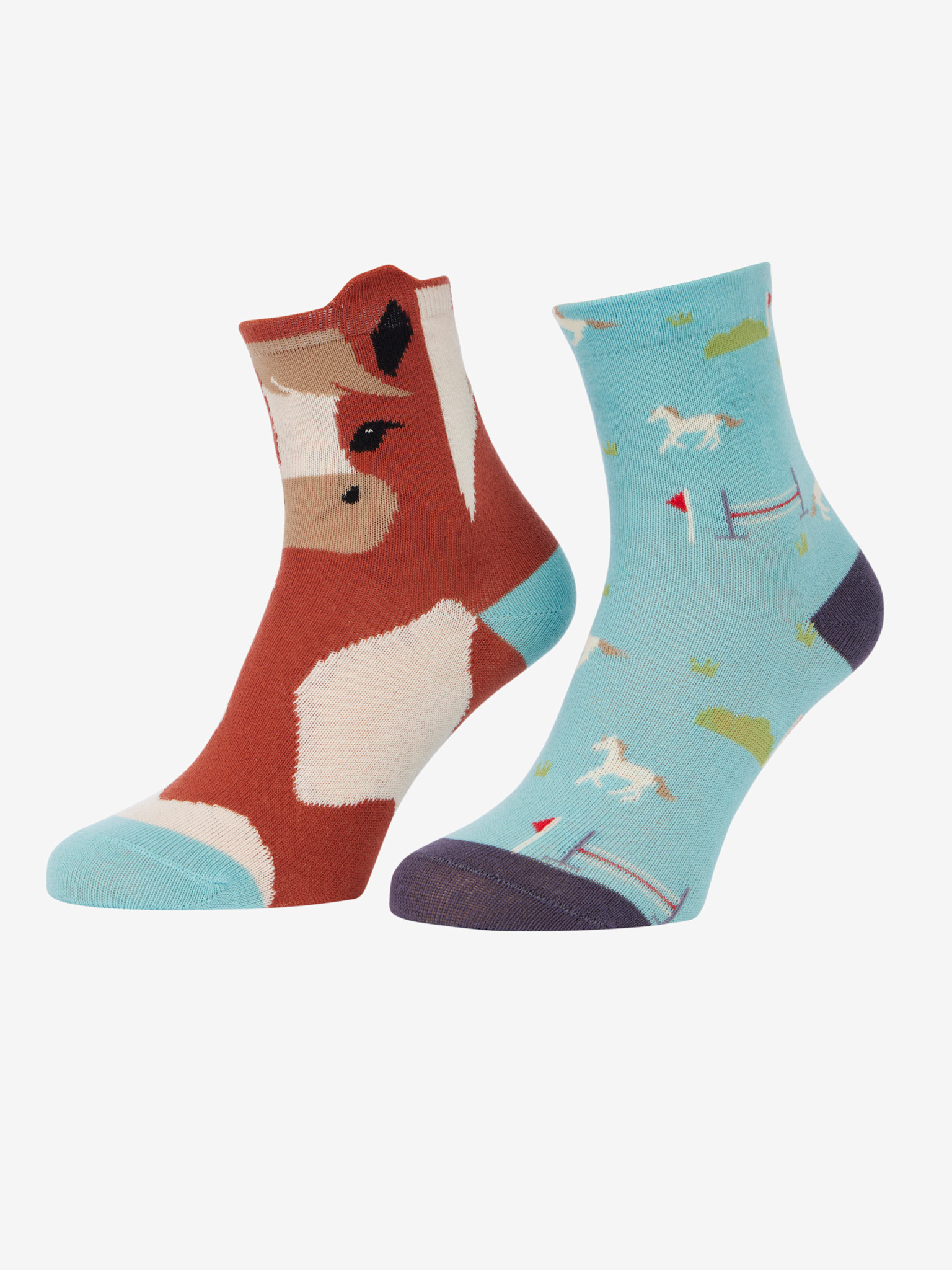 LeMieux Mini LeMieux Character Socks, 2 pack