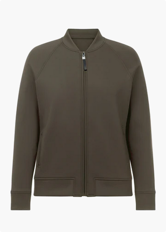 Kerrits Kerrits Bits and Crop Bomber Jacket, Mink