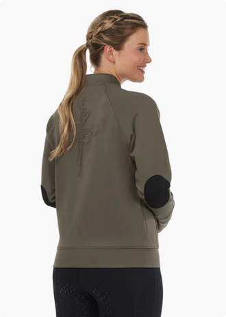 Kerrits Kerrits Bits and Crop Bomber Jacket, Mink